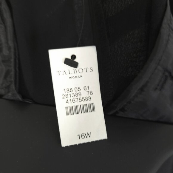 Talbots Woman Classic Black Dress Pants - Picture 6 of 8